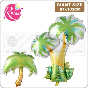 Big Kokosovo palmo Folija Baloni za Rojstni dan Poroka stranka Dekor Otroci Odraslih Oseb Havajih Beach Party Dekoracijo baby tuš žogo