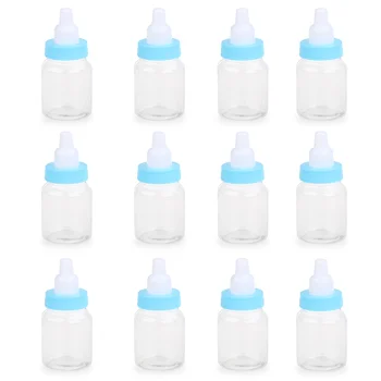 12pcs Napajalni Slog Mini Sladkarije Steklenico Darilo Polje Baby Tuš Prednost (Modra)