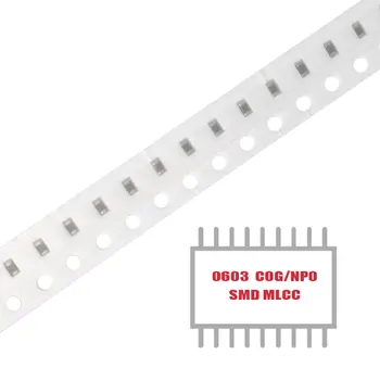 MOJA SKUPINA je 100 KOZARCEV SMD MLCC SKP CER 8.4 PF 100V NP0 0603 Površinska montaža Večplastnih Keramičnih Kondenzatorjev na Zalogi