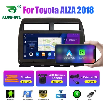 10.33 Palčni avtoradia Za Toyota ALZA 2018 2Din Android Jedro Octa Avtomobilski Stereo sistem DVD GPS Navigacija Igralec QLED Zaslon Carplay