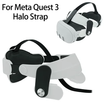 Nastavljiva Glavo Trak Zmanjša Pritisk VR Lahka Zamenjava Glavo Trak Bilance Teže za Meta Quest 3 VR Dodatki