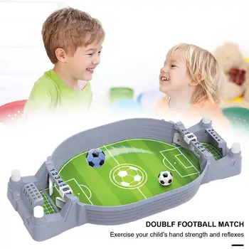 Foosball Igrača Prenosni Namizni Nogomet Igrača Nastavite za Domačo Šolo Mini Foosball Igra s Trajno Multicolor Igra Žogo 3 Leta