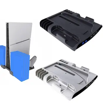 Za PS5 Slim Večnamenski Hladilni Ventilator Znanja Disk za Shranjevanje Rack Ročico Polnjenja Dock Za PS5 Igre Pribor