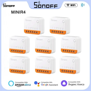 8PCS SONOFF MINIR4 Extreme Wi-Fi, MINI Smart Stikalo EWeLink APP Daljinski Nadzor Zunanji Vklop Nadzora Odstranite Relay Stikalo