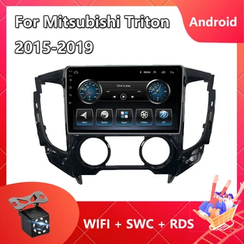2 Din Android 11 avtoradia Za Mitsubishi Triton 2015 - 2019 Auto Multimedijski Predvajalnik Videa Carplay Bluetooth Razcep Zaslon FM TMPS