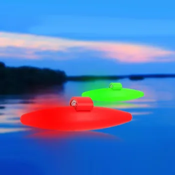 24h Sijaj Elektronski Sedem-Star Float Plava Lučka Zelena/rdeča Temno Tlivni Palica Plovec Palico Luči LED Ribolov Pribor