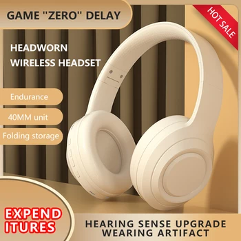 Brezžične Slušalke Bluetooth 5.0 Zložljive Slušalke Gaming Slušalke Športne Slušalke Glasbe Čepkov 300mAh za Huawei Xiaomi