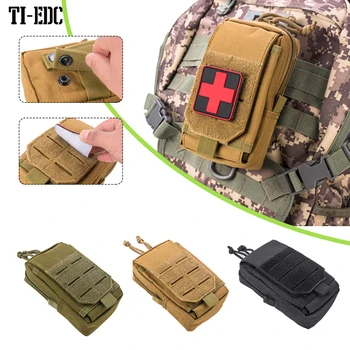 Preživetje Prve pomoči Kit Tactical Pasu Paket Plezanja na Prostem Oprema za Taborjenje varno Vrečko