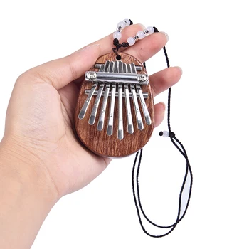 Najnovejši Mini Kalimba 8 Tipke Palec Klavir Odličen Zvok Prst Tipkovnico Glasbeni Instrument Lesenih/Akril