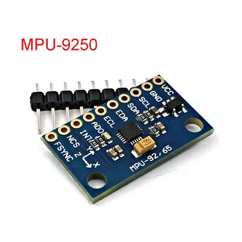 SPI/IIC GY-9250 MPU 9250 MPU-9250 9-Osi Odnos +Žiro+Pospeševalnik+Magnetometer Senzor Modul MPU9250 MPU-6500 6-Osi