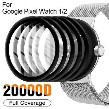 3D Ukrivljen Zaslon Patron za Google Pixel Watch Watch2 Smartwatch Jasno, Mehko Zaščitne Folije Za Google Pixel Watch 2