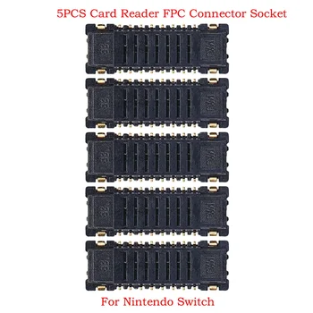 5PCS Zamenjava za Nintendo Stikalo Micro SD Memory Card Reader FPC Priključek za Vtičnico 16(pin)