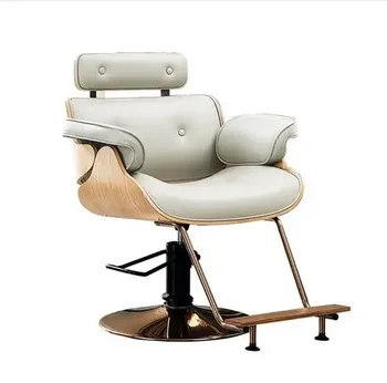 Spletni slaven frizerski stol brivnica salon posebne lahko dal dol laž frizerski haircuttin