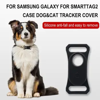 Za Samsung Galaxy SmartTag2 Primeru Dog&Cat Tracker Kritje, Silikonska Zaščitna Torbica Za Galaxy Pametno Oznako 2 Držalo Za Hišne Ljubljenčke