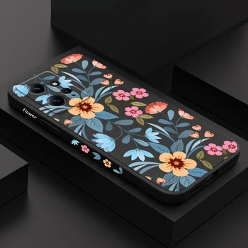 Lep Polygala Primeru Telefon Za Xiaomi Redmi Opomba 12 12S 11 11S 10 10T 10 9 9 8 7 Pro Plus 4G 5G Tekoče Silikona Pokrov