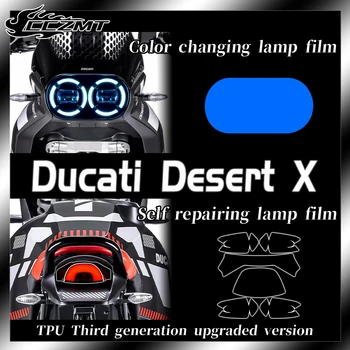 Za Ducati Puščavi X DesertX 2022 2023 Nova Motoristična Oprema Žarometi Film Luč Film Anti scratch Nalepka