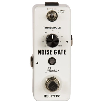 Noise Gate Kitara Pedal Kitara Učinek Hrupa, Zmanjšanje Učinka Za Električno Kitaro, Trdo Mehko Načini