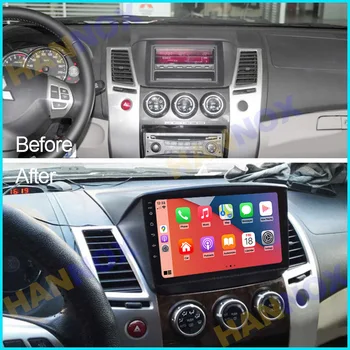 9 inch Android Radio Za MITSUBISHI PAJERO Sport/L200/2006+Triton/2008+PAJERO 2010+ Multimedijski Predvajalnik Avto Predvajalnik Navigacija GPS