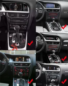 8G128GB Android Avto Radio Predvajalnik Za Audi A4 A4L A5 B8 8K 2013-16 Stereo GPS Navigacija Zaslonu MMI MIB večpredstavnostna Heaunit trak