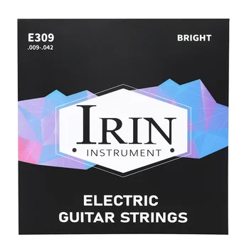 IRIN Električna Kitara Strune E309 Heksagonalna Zlitine Svetlo Kitara Niz Visoko Ogljikovega Jekla Jedro Žice String Kitare Dodatki