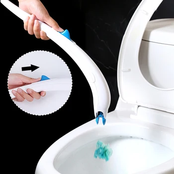 Razpoložljivi ščetko lahko vrže proč, brez mrtvih kotov, z wc čistilo, gospodinjski ščetko imetnik nastavite orodje