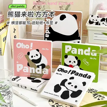 Otroci Študent Panda Kvadratnih Knjiga Prenosni trak strani knjige knjiga, dnevnik